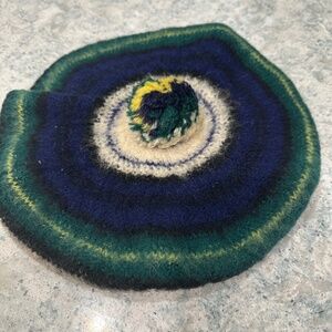 Vintage Dress Gordon Scotland Wool Beret